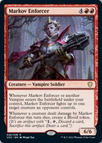 Markov Enforcer - Commander: Crimson Vow