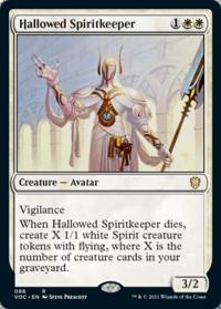 Hallowed Spiritkeeper - Commander: Crimson Vow