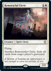 Remorseful Cleric - Commander: Crimson Vow