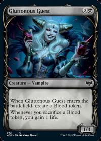Gluttonous Guest (Showcase) - Innistrad: Crimson Vow (Collector Cards)