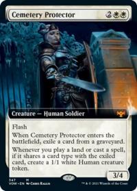 Cemetery Protector (Extended Art) - Innistrad: Crimson Vow (Collector Cards)