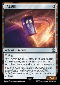 TARDIS (0792) (Surge Foil, Regular Frame) - Doctor Who (Collector Cards)