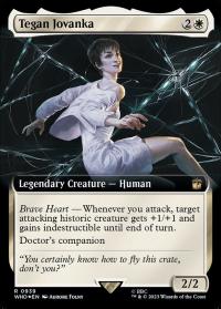 Tegan Jovanka (0939) (Surge Foil, Extended Art) - Doctor Who (Collector Cards)