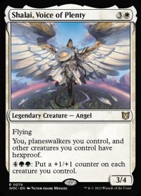 Shalai, Voice of Plenty - Commander: Wilds of Eldraine