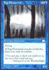 Fog Elemental - Weatherlight