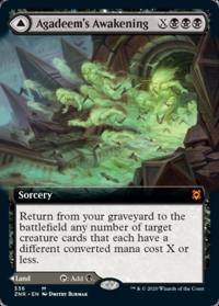 Agadeem's Awakening (Extended Art) - Zendikar Rising (Collector Cards)