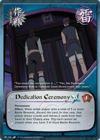 Dedication Ceremony - Quest for Power