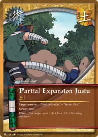 Partial Expansion Jutsu - Quest for Power