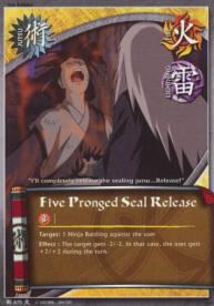 Five Pronged Seal Release - Will of Fire