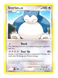 Snorlax Lv. 35 - Diamond & Pearl