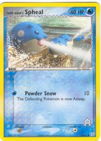 Team Aqua's Spheal - EX Team Magma vs Team Aqua