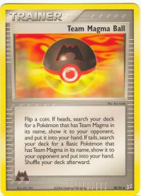 Team Magma Ball - EX Team Magma vs Team Aqua
