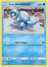 Alolan Sandshrew (4) - McDonald's Collection 2019