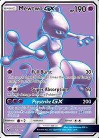 Mewtwo-GX (74) - Shining Legends