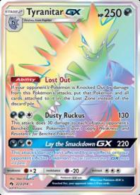 Tyranitar-GX (227) - Lost Thunder