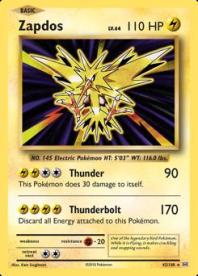Zapdos (42) - Evolutions