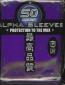 Pack of 50 Flat - Purple (smaller size)