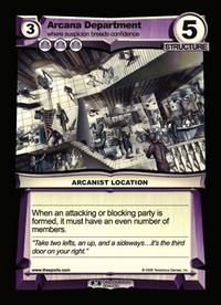 Arcana Department - First Edition