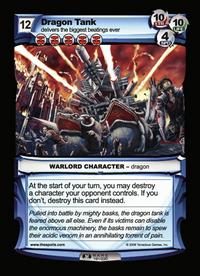 Dragon Tank - First Edition