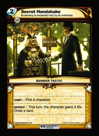 Secret Handshake - First Edition