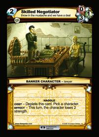 Skilled Negotiator - First Edition