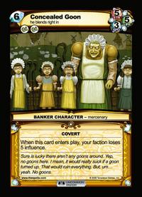 Concealed Goon - First Edition