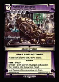 Ashes of Zenobia - First Edition