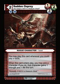 Sudden Osprey - First Edition