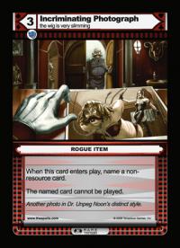 Incriminating Photograph - First Edition