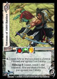 Veteran of 1000 Battles - Set 1 SC