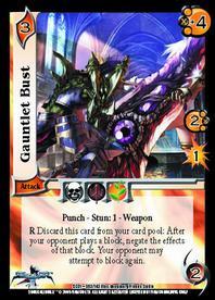 Gauntlet Bust - Set 1 SC