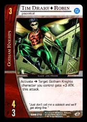 Tim Drake ~ Robin, Protege - Batman Movie Starter Deck
