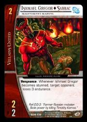 Ishmael Gregor ~ Sabbac, Malevolent Marvel - Infinite Crisis