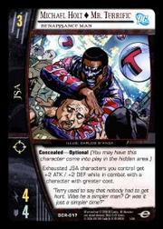 Michael Holt ~ Mr. Terrific, Renaissance Man - Infinite Crisis