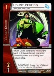 Count Vertigo, Werner Vertigo - Infinite Crisis