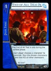End of All That Is - Infinite Crisis