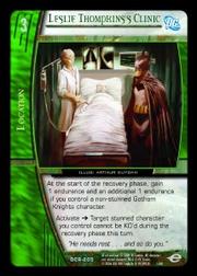 Leslie Thompkins's Clinic - Infinite Crisis