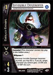 Invisible Destroyer, Subconscious Entity - Green Lantern