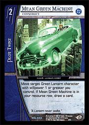 Mean Green Machine, Construct - Green Lantern