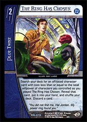 The Ring Has Chosen - Green Lantern