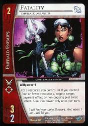Fatality, Emerald Assassin - Justice League of America