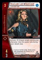 Dinah Laurel Lance <> Black Canary, Canary Cry - DC Origins