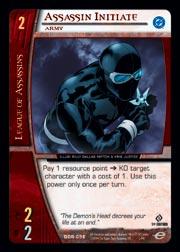 Assassin Initiate, Army - DC Origins