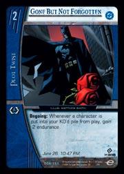 Gone But Not Forgotten - DC Origins