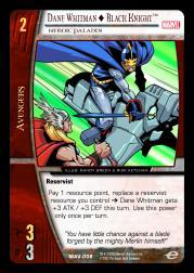 Dane Whitman <> Black Knight, Heroic Paladin - The Avengers