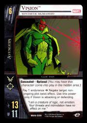 Vision, Synthetic Humanoid - The Avengers