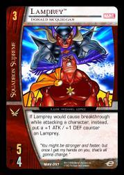 Lamprey, Donald McQuiggan - The Avengers