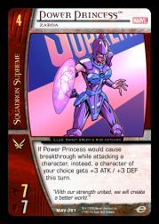 Power Princess, Zarda - The Avengers