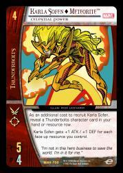 Karla Sofen <> Meteorite, Celestial Power - The Avengers