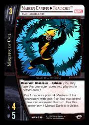 Marcus Daniels <> Blackout , Darkbringer - The Avengers